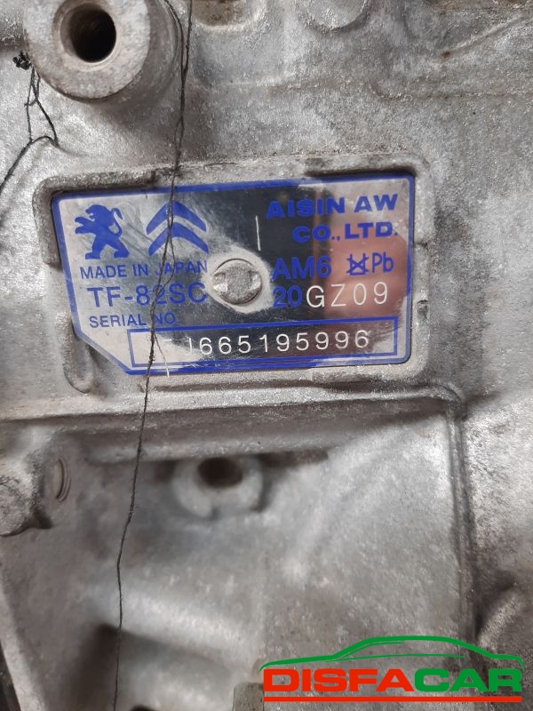Cambio usato Peugeot 508 AUTOMATICO 2016, codice AH02 – foto 5 di 9