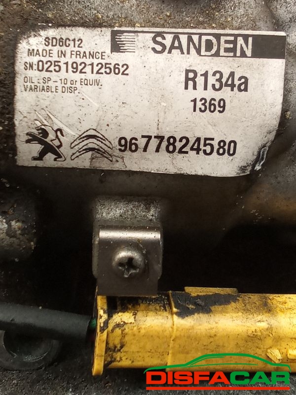 Compressore clima usato Peugeot 508 2010, codice AH02 – foto 3 di 10