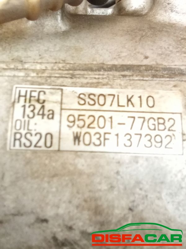 Compressore clima usato Suzuki Jimny 1999, codice ss07lk10 – foto 3 di 10