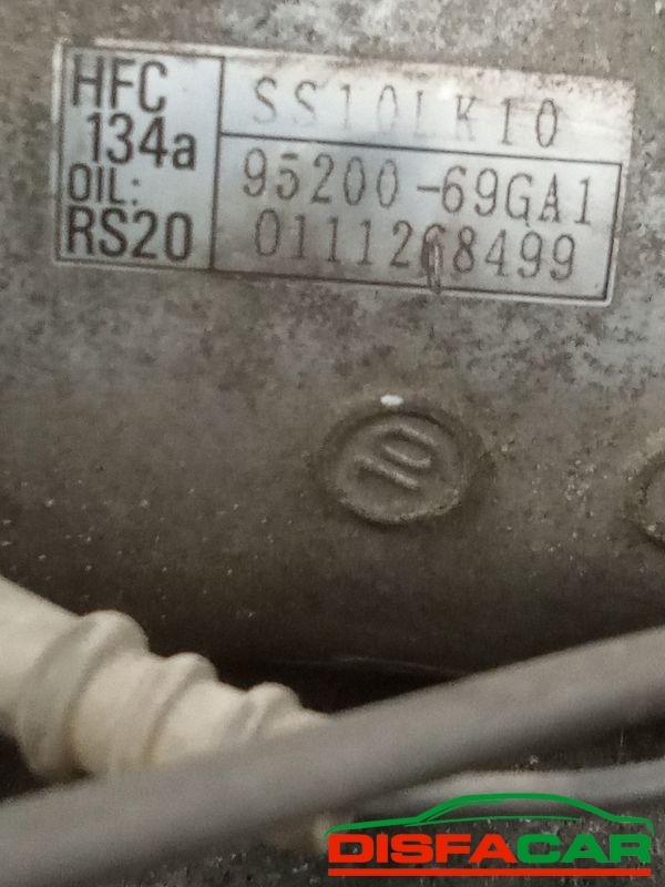 Compressore clima usato Suzuki Ignis WAGON R 2000, codice ss07lk10 – foto 3 di 11
