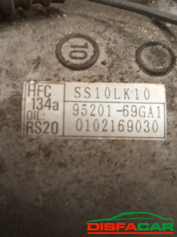 Compressore clima usato Suzuki Ignis WAGON R 2000, codice ss07lk10 – foto 4 di 11