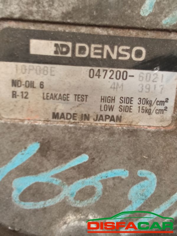 Compressore clima usato Suzuki Vitara SWIFT 1988, codice G16B – foto 3 di 10