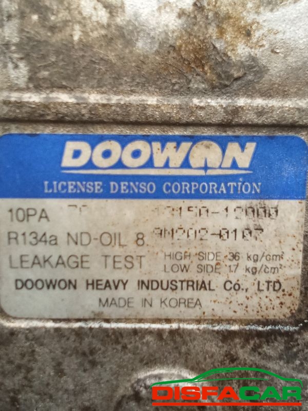 Compressore clima usato Kia Carnival 1A SERIE 1999, codice J3 – foto 3 di 10