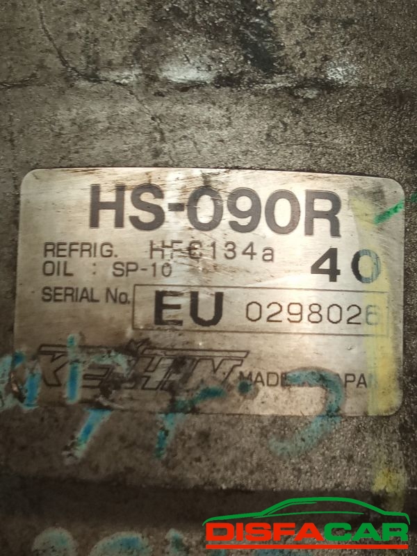 Compressore clima usato Honda Jazz 1A SERIE 2002, codice L12A1 – foto 4 di 11
