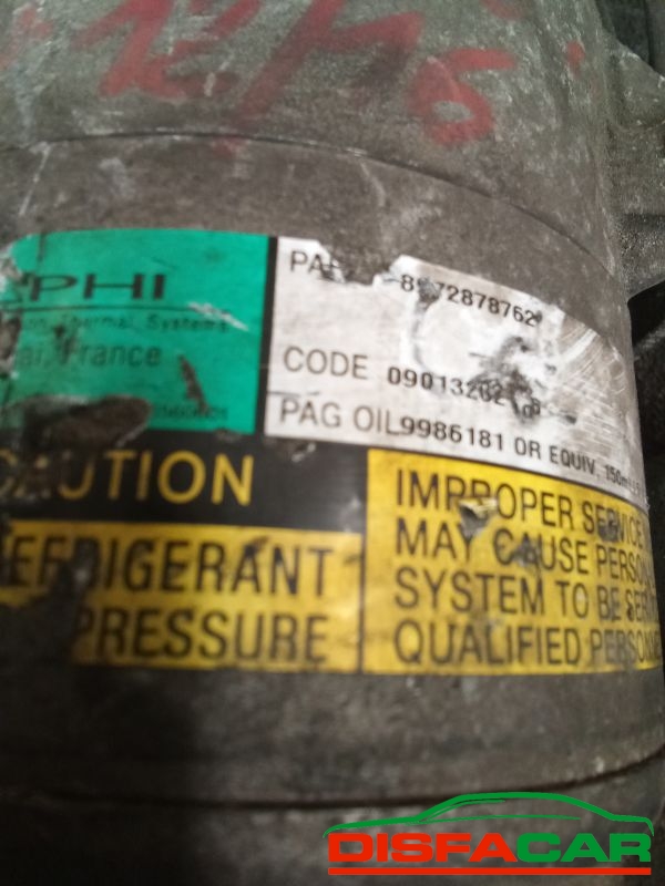 Compressore clima usato Honda Civic 7A SERIE 2002, codice 4EE2 – foto 4 di 11