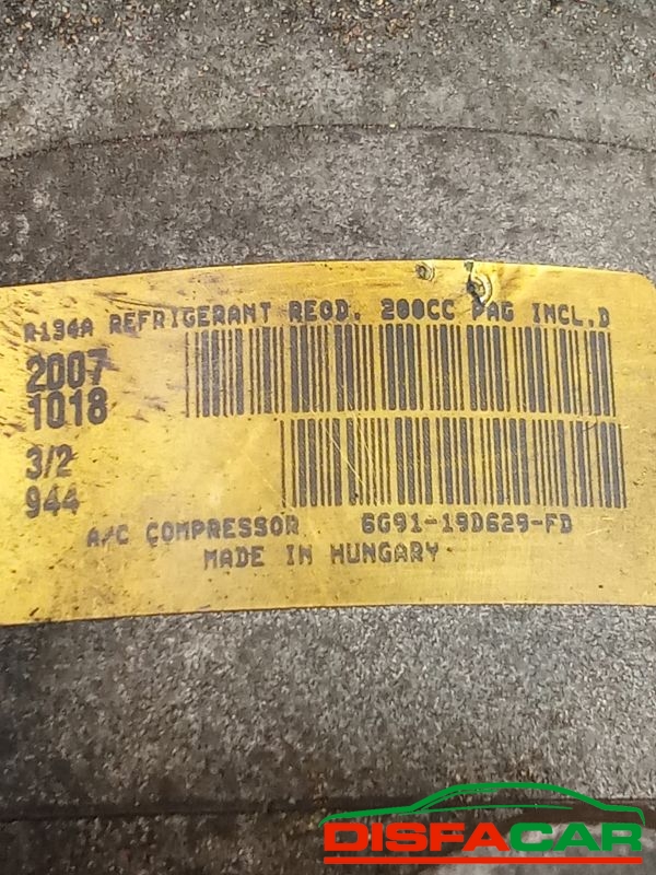 Compressore clima usato Land Rover Freelander 2A SERIE 2006, codice 224DT – foto 3 di 10
