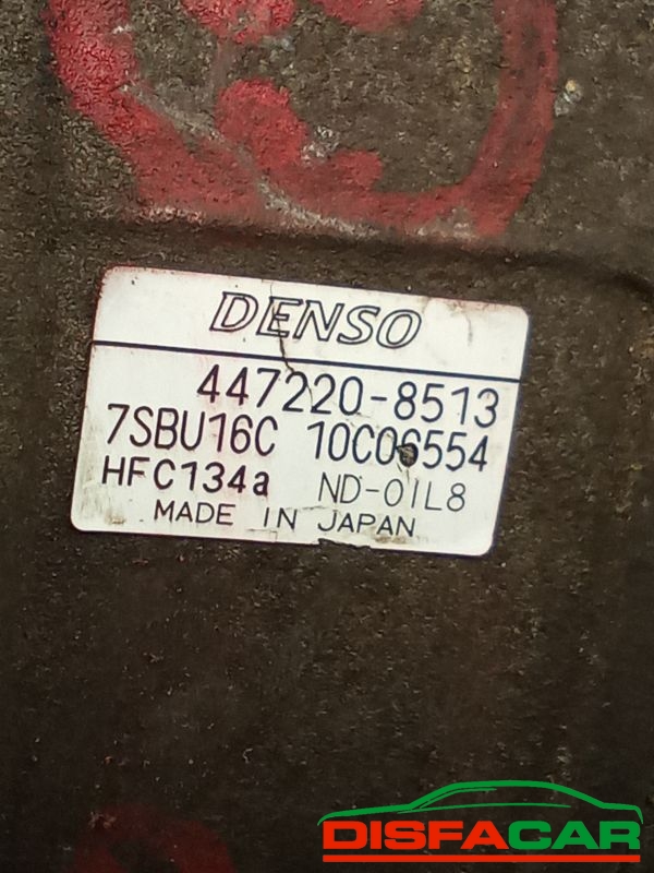 Compressore clima usato Land Rover Freelander 1A SERIE 1998, codice 447220-8513 – foto 3 di 10