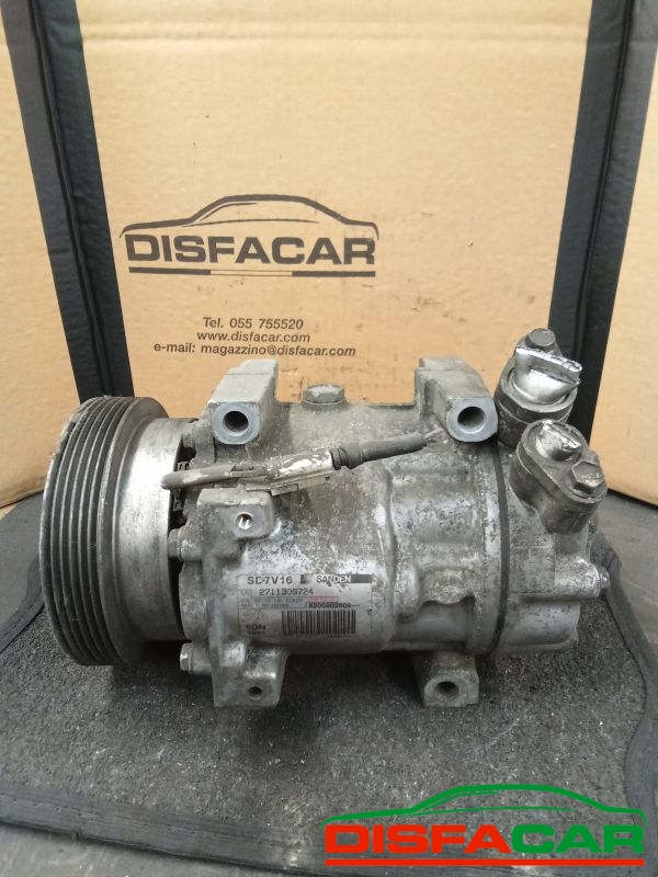 Compressore clima usato Dacia Logan 2005, codice K9KK7 – foto 2 di 10