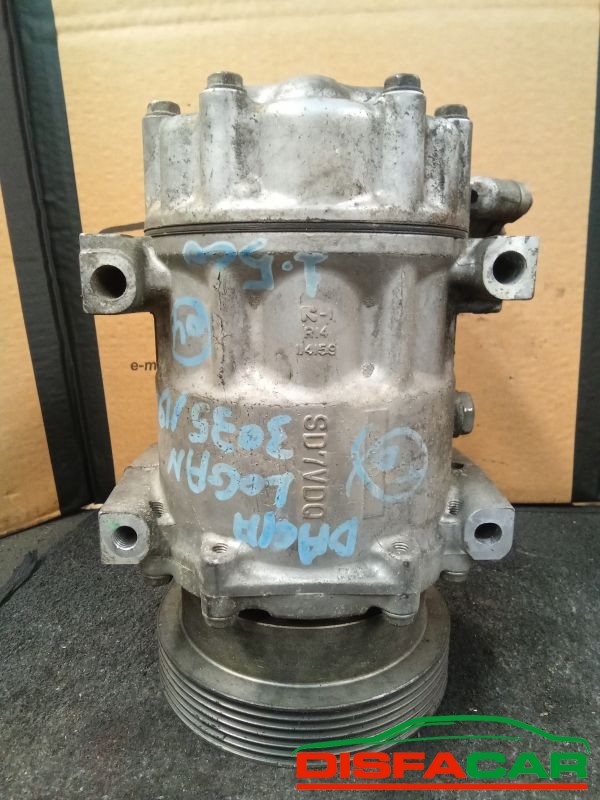 Compressore clima usato Dacia Logan 2005, codice K9KK7 – foto 6 di 10