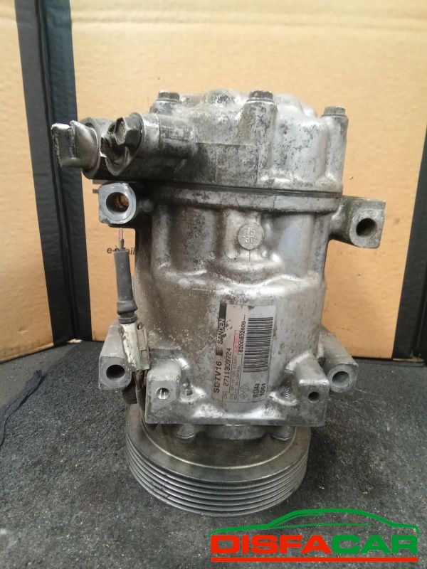 Compressore clima usato Dacia Logan 2005, codice K9KK7 – foto 4 di 10