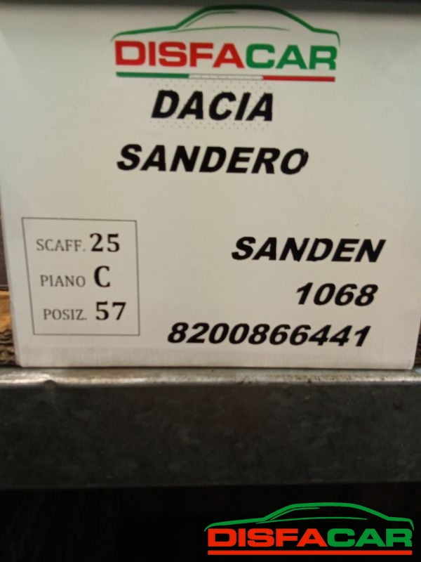 Compressore ac Dacia Sandero 2008 – pezzo 1