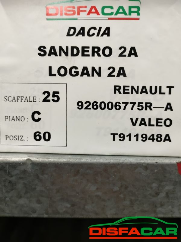 Compressore ac Dacia Sandero 2012 – pezzo 1