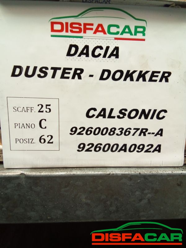 Compressore ac Dacia Duster 2010