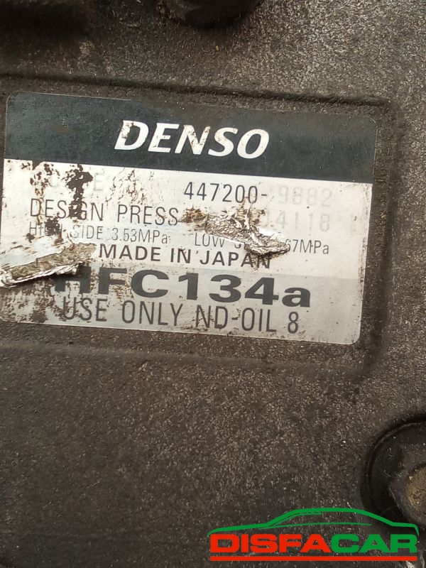 Compressore clima usato Daihatsu Cuore 2007, codice denso – foto 3 di 10