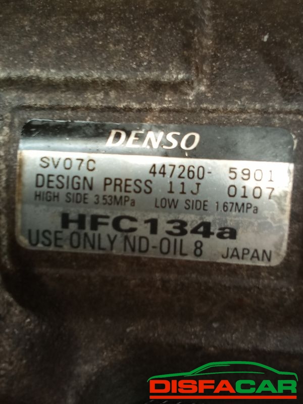 Compressore clima usato Daihatsu Cuore 2007, codice 4472605901 – foto 3 di 10