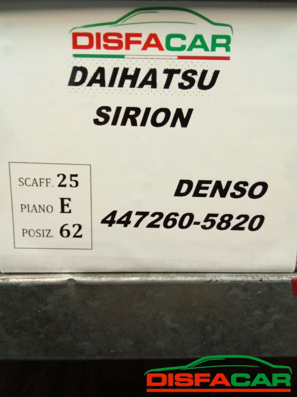 Compressore ac Daihatsu Sirion 2005 – pezzo 1