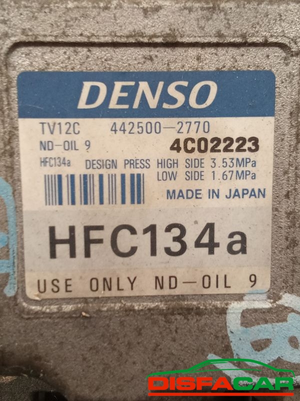 Compressore clima usato Mazda MX-5 2000, codice denso – foto 3 di 10