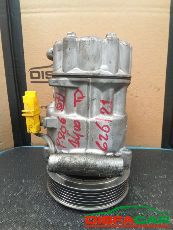 Compressore clima usato Peugeot 206 207, 307, 1007, C2, C3, NEMO, BERLINGO 1998, codice 1449 – foto 8 di 10