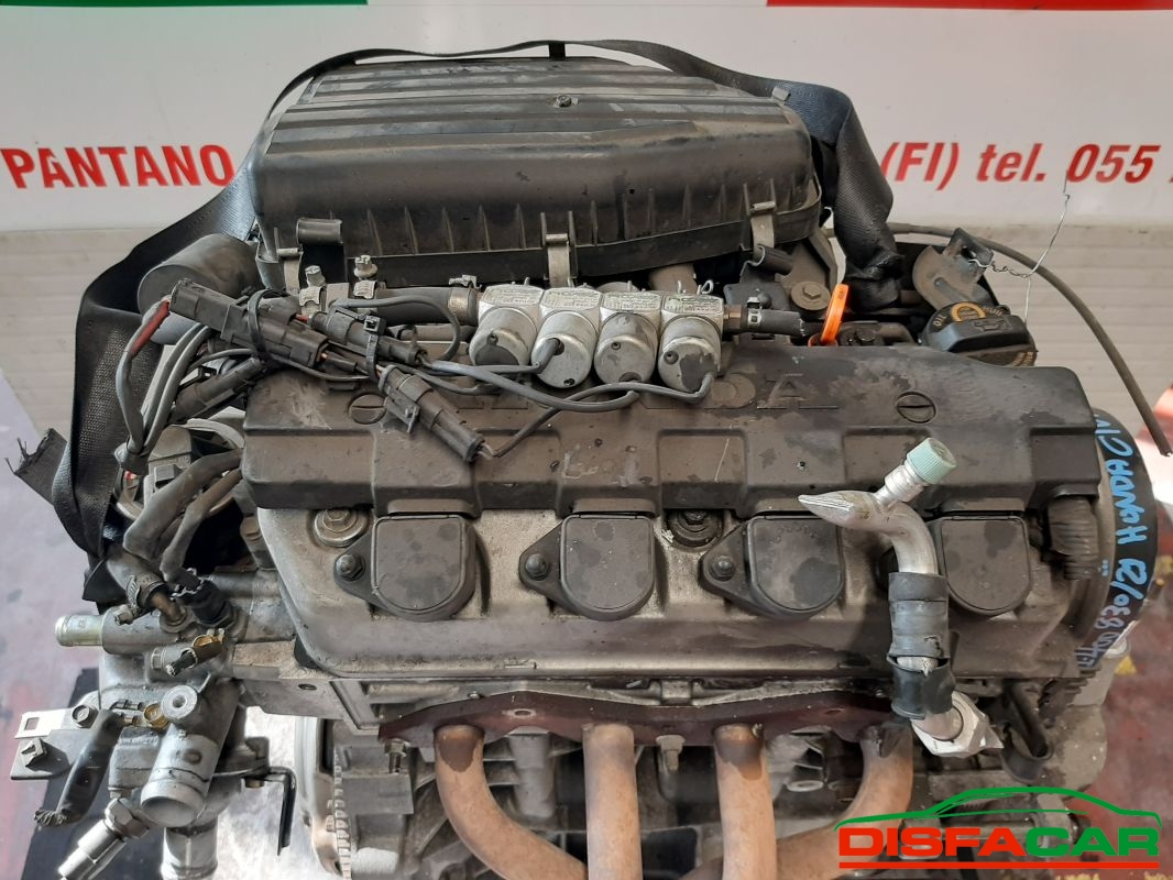 Motore usato Honda Civic 7ª serie IMPIANTO a GPL 2001, codice D14Z6 – foto 5 di 8