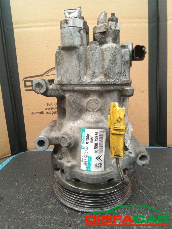 Compressore clima usato Peugeot 307 CITROEN C4 - 308 2000, codice 1356f – foto 5 di 10