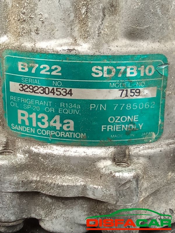 Compressore clima usato AUTOBIANCHI Y10 1992, codice 7159 – foto 3 di 10