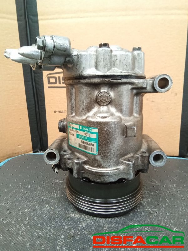 Compressore clima usato Renault Clio 2A SERIE, KANGOO, KUBISTAR 1997, codice 1427d – foto 5 di 10