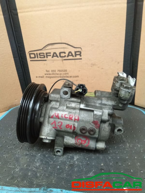 Compressore clima usato Nissan Micra K12E 2003, codice 506021-6861 – foto 2 di 11