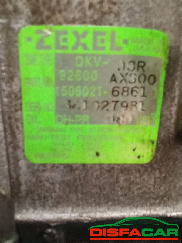 Compressore clima usato Nissan Micra K12E 2003, codice 506021-6861 – foto 3 di 11