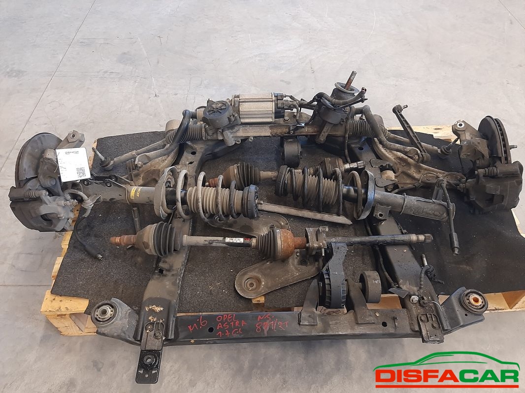 Telaietto anteriore usato Opel Astra J 2010, codice A17DTR – foto 10 di 15