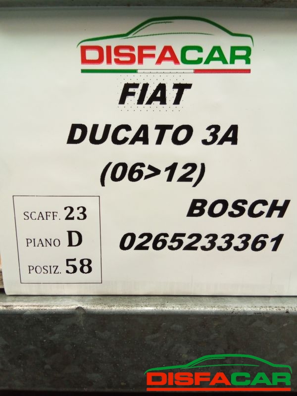 Centralina abs Fiat Ducato 2006