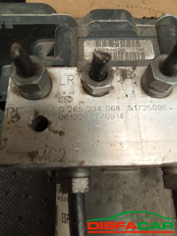 Centralina ABS usata Fiat Ducato 3A SERIE PEUGEOT BOXER 2006, codice 0265234068 – foto 3 di 8