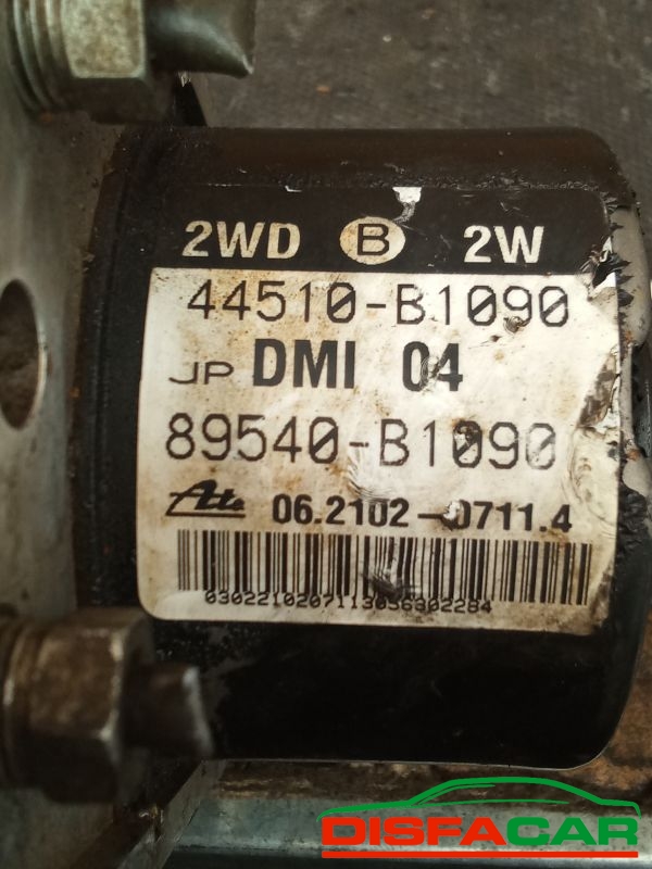 Centralina ABS usata Daihatsu MATERIA 2006, codice 06.2102-0711.4 – foto 3 di 8