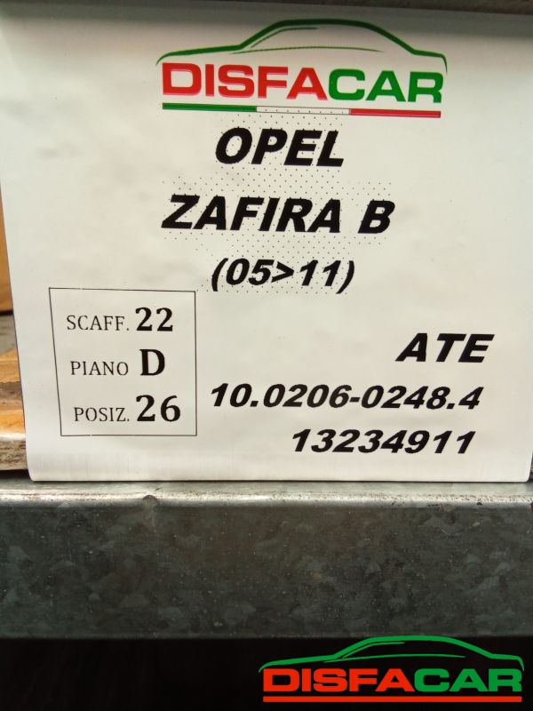 Centralina abs Opel Zafira 2005 – pezzo 1