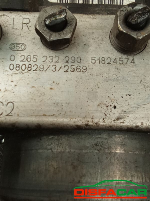 Centralina ABS usata Fiat 500 2007, codice 0265232290 – foto 3 di 8