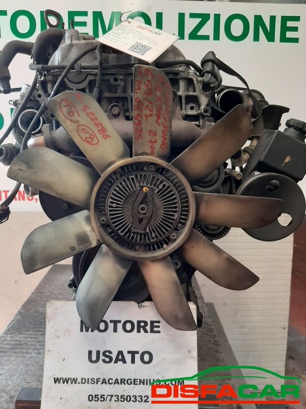 Motore usato Ssangyong REXTON 2 serie 2006, codice 665925 – foto 11 di 11