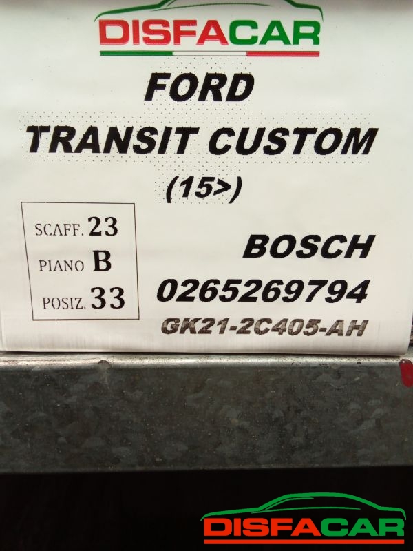 Centralina abs Ford Transit 2015
