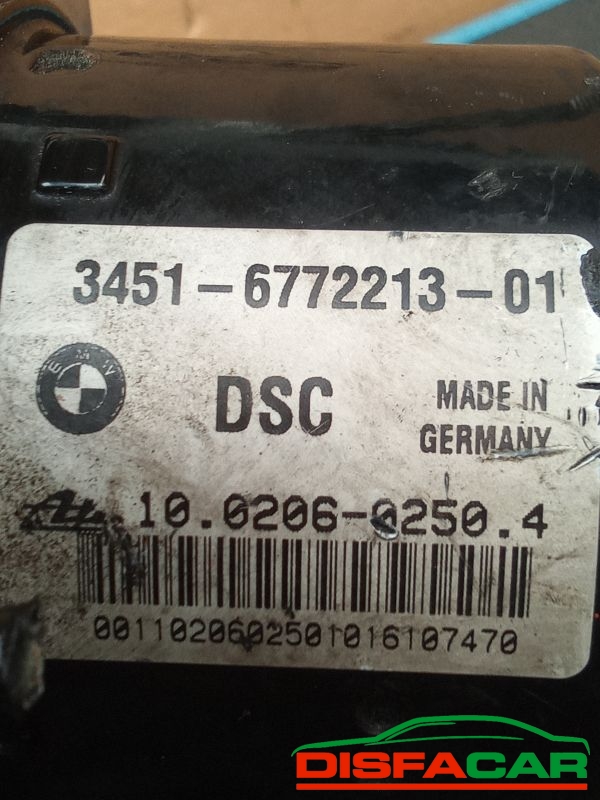 Centralina ABS usata BMW 320 (E90/E91) 2005, codice 10.0206-0250.4 – foto 3 di 8