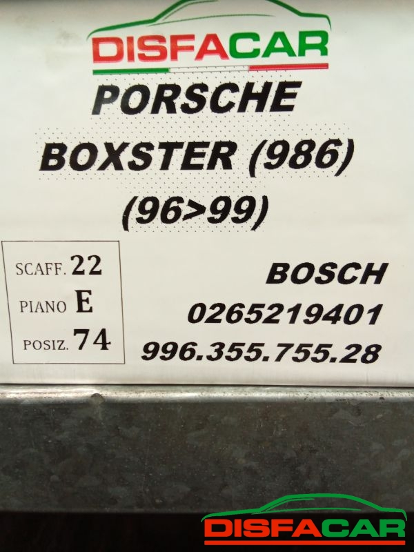 Centralina abs Porsche Boxster 1996