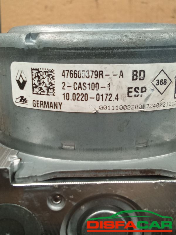 Centralina ABS usata Dacia Lodgy 2012, codice 10.0220-0172.4 – foto 2 di 8
