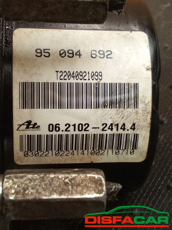Centralina ABS usata Chevrolet Daewoo Matiz 2A SERIE 2005, codice 06.2102-2414.4 – foto 3 di 8