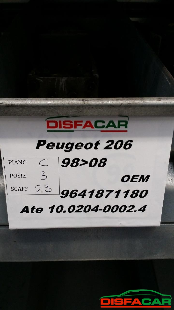 Centralina abs Peugeot 206 1998 – pezzo 1