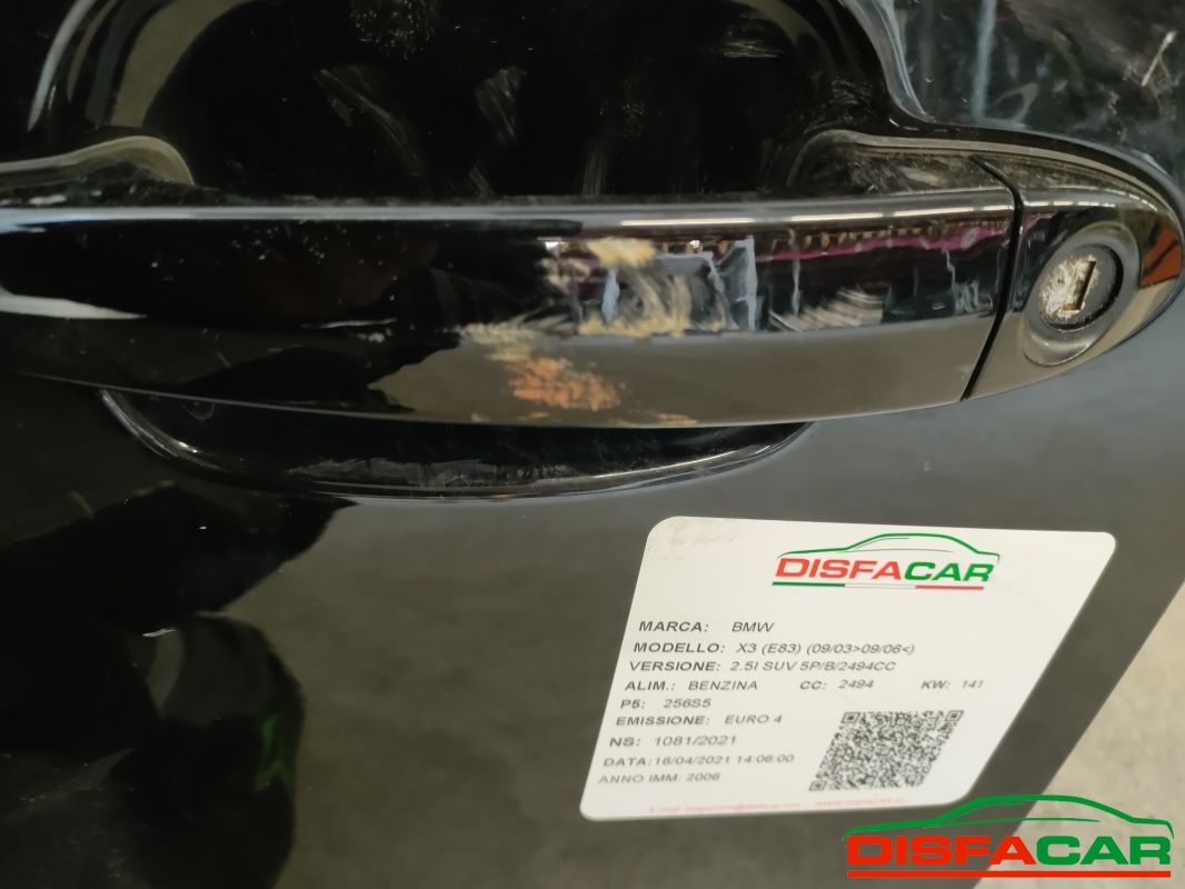 Lamierati usati BMW X3 (E83) 2003 – foto 3 di 4