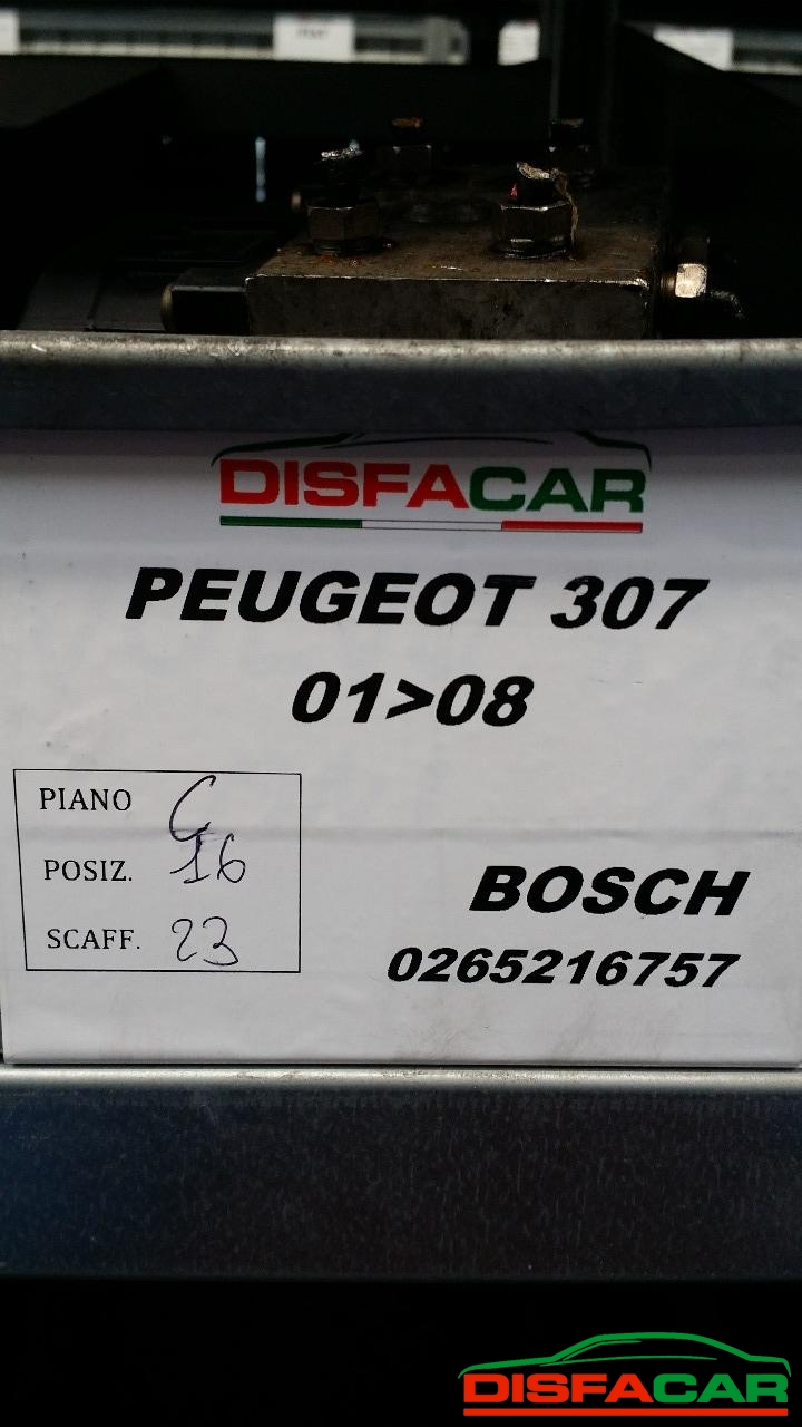 Centralina abs Peugeot 307 2001 – pezzo 1