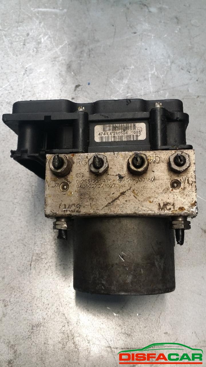 Centralina ABS usata Peugeot 307 2001, codice bosch – foto 2 di 2
