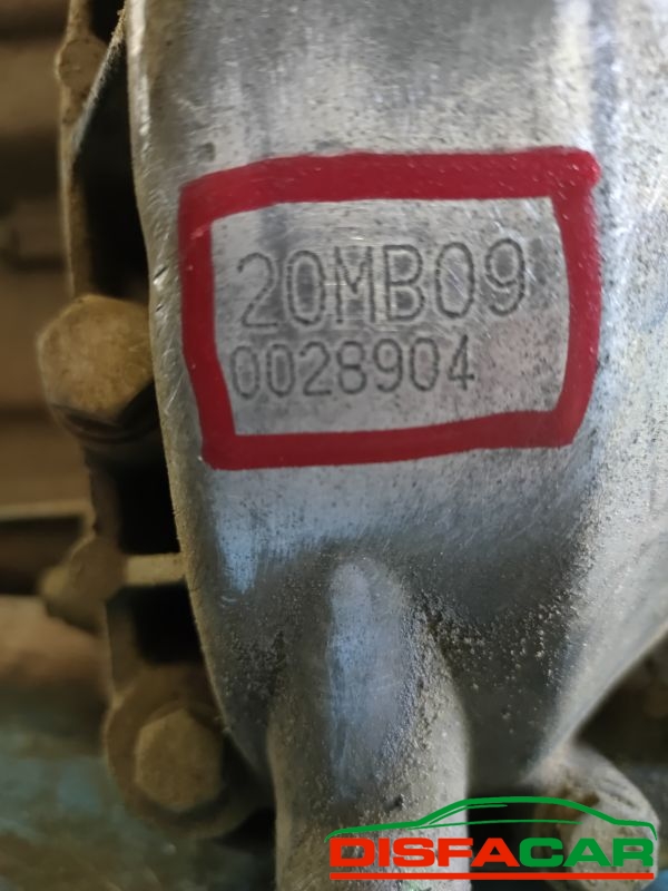 Cambio usato Fiat Ulysse LANCIA PHEDRA - P. 807 - C8 2002, codice 20mb09 – foto 8 di 12