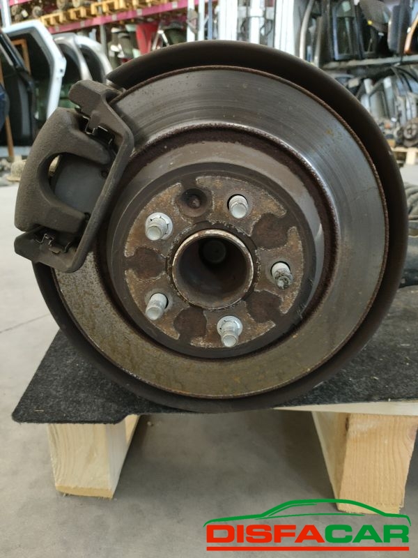 Assale posteriore usato Ford Galaxy CON PINZE FRENI ELETTRICHE ( MANCA PINZA SX E DISCO ) 2012, codice QYWA – foto 5 di 15