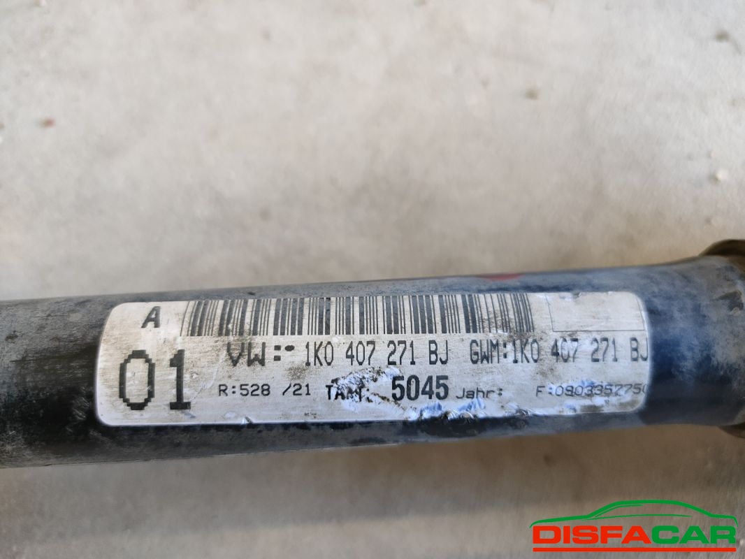 Telaietto anteriore usato Volkswagen Golf 6A SERIE 2008, codice CBA – foto 21 di 23