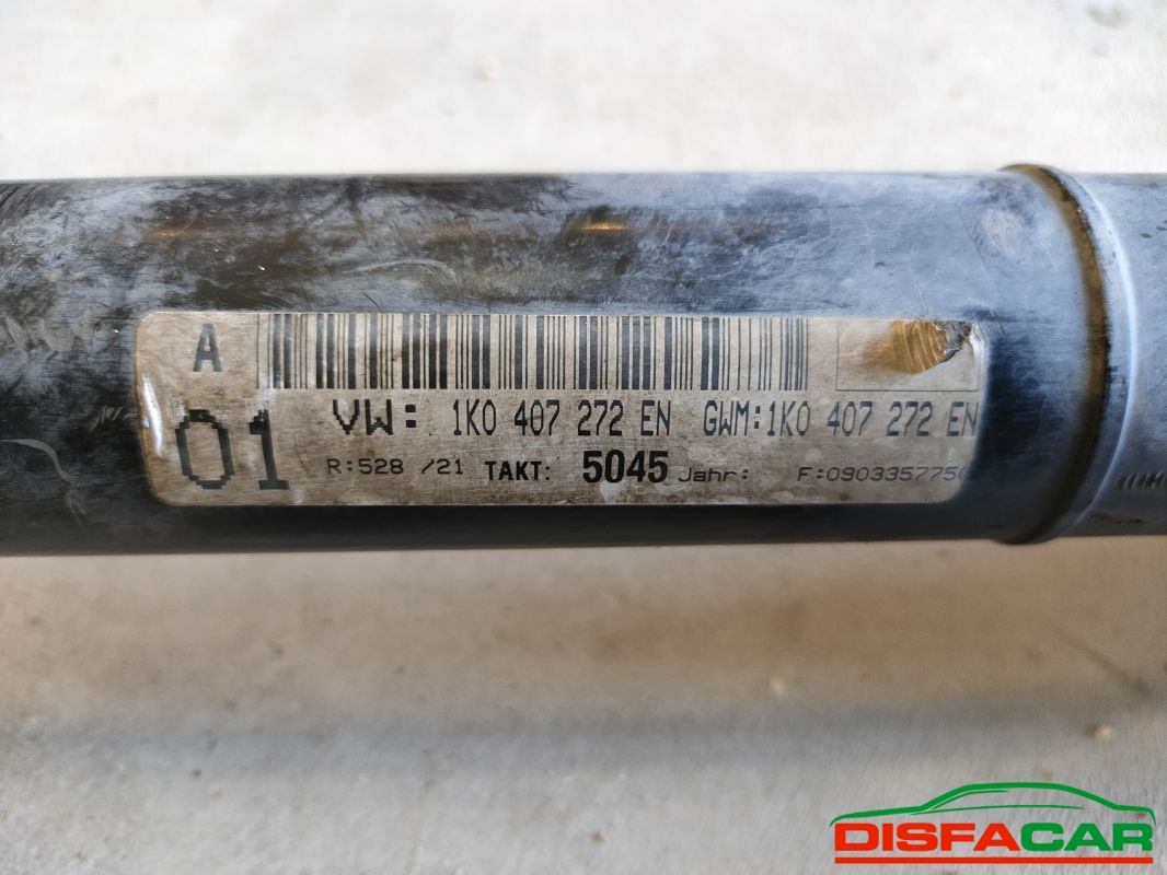 Telaietto anteriore usato Volkswagen Golf 6A SERIE 2008, codice CBA – foto 18 di 23