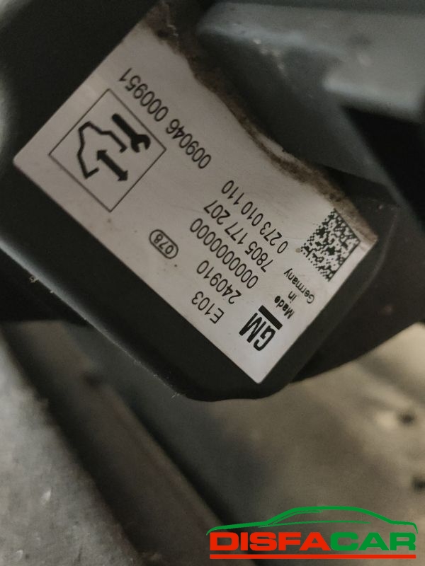 Telaietto anteriore usato Opel Astra J 2009, codice 13327070 – foto 11 di 16