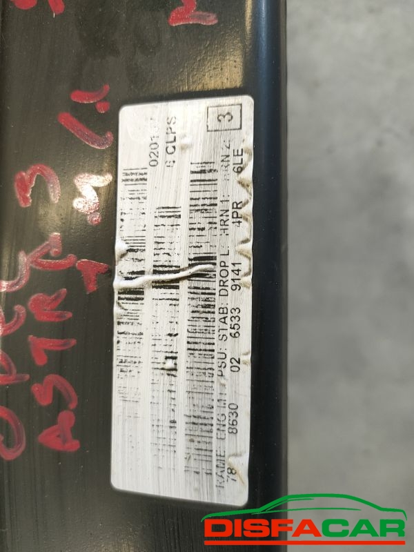 Telaietto anteriore usato Opel Astra J 2009, codice 13327070 – foto 3 di 16